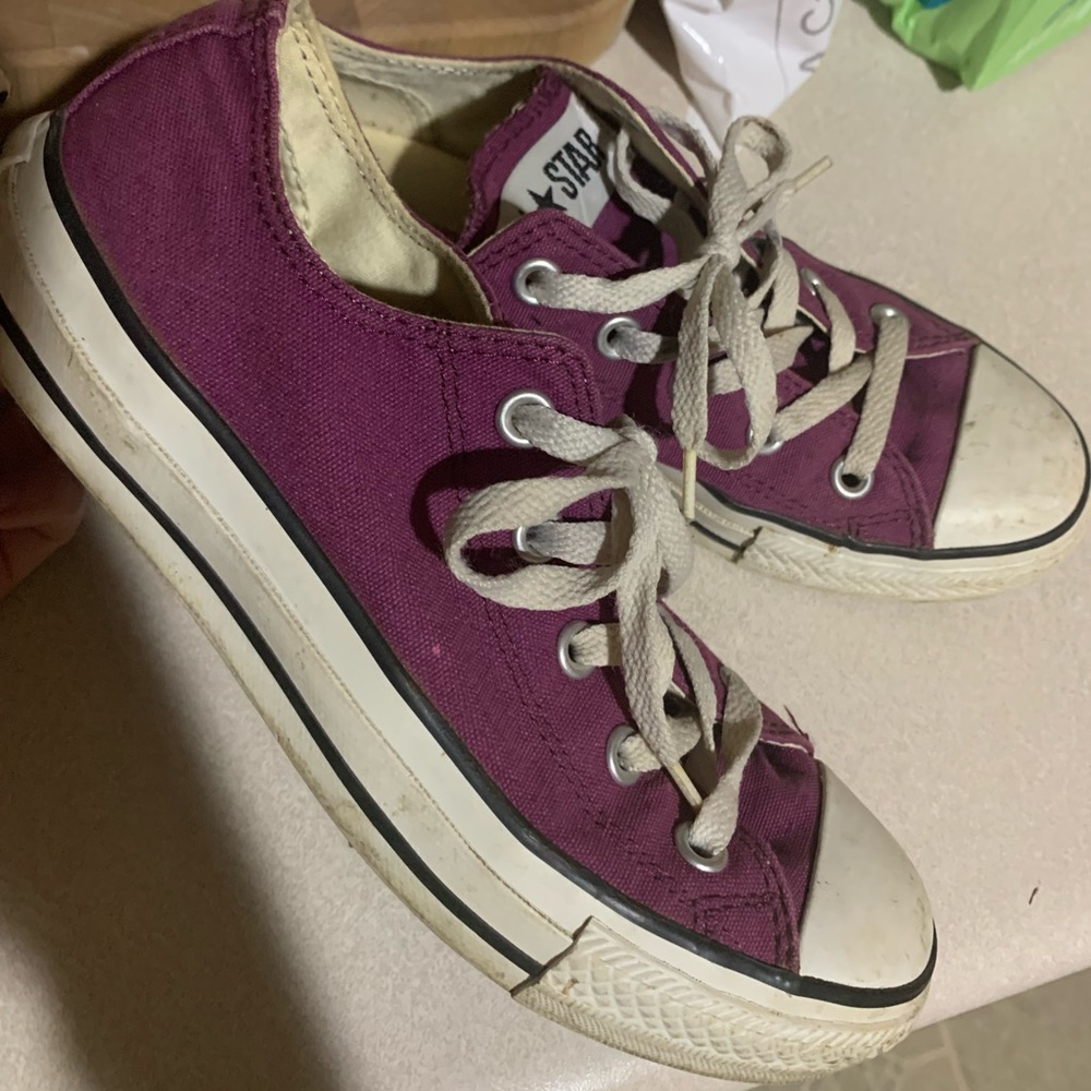 Purple converse